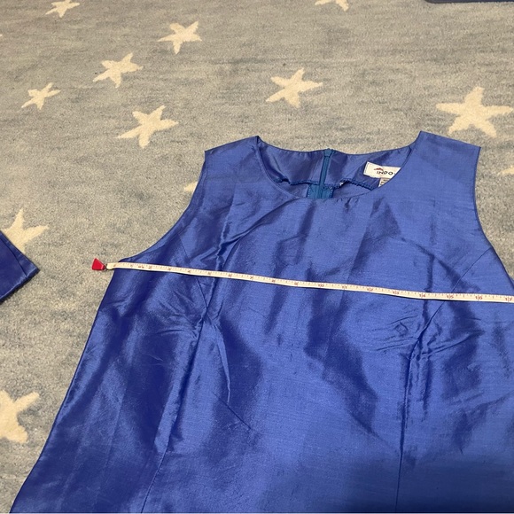 Indo-Chic Silk Dress Top & Jacket - Picture 12 of 12